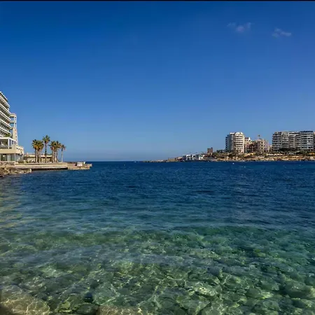 Lejlighed 2-br Duplex Penthouse Spinola Sea View Balcony *